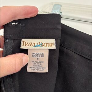 TravelSmith Women's Black Skirt